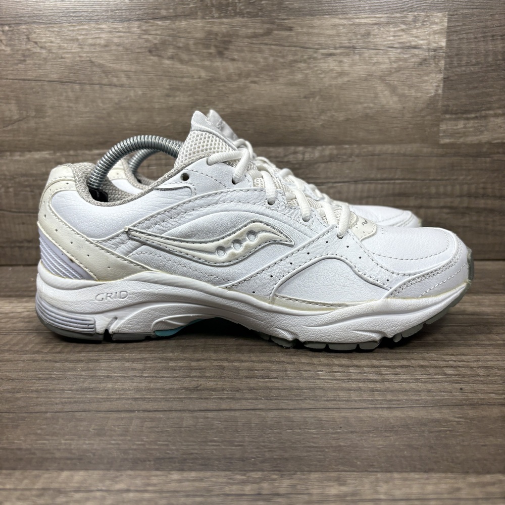 Saucony Grid Integrity ST 2 White Womens US Size 7.5 EUR 38.5 10109-1B Sneakers